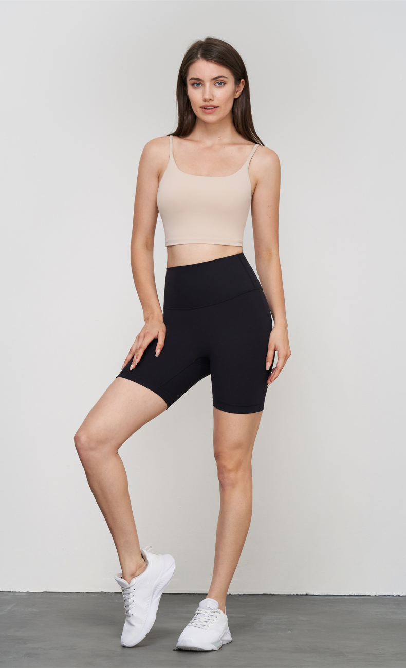 Ivy High-Waist Seamless Workout Short - WOO YOGA