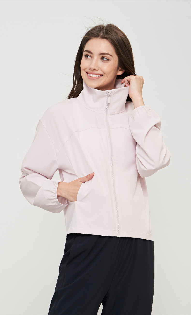 Lena Pocketable UV Protective Jacket - WOO YOGA