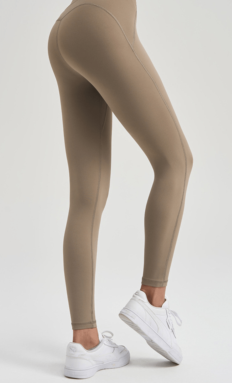 WOO YOGA Sports Bras Briana High Waist Built-in Underwear Legging 