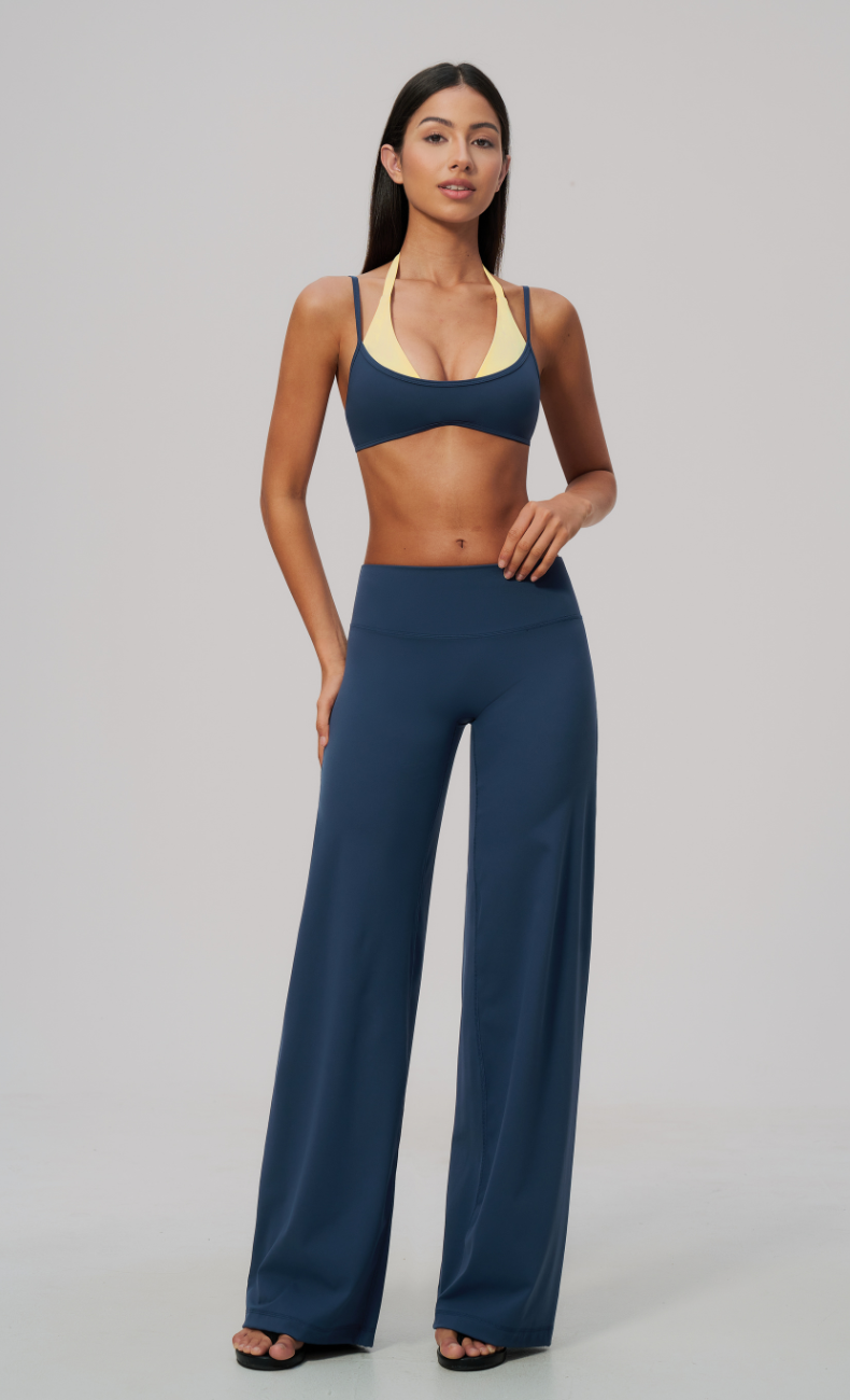 Tessa No Front Seam Wide Leg Pant