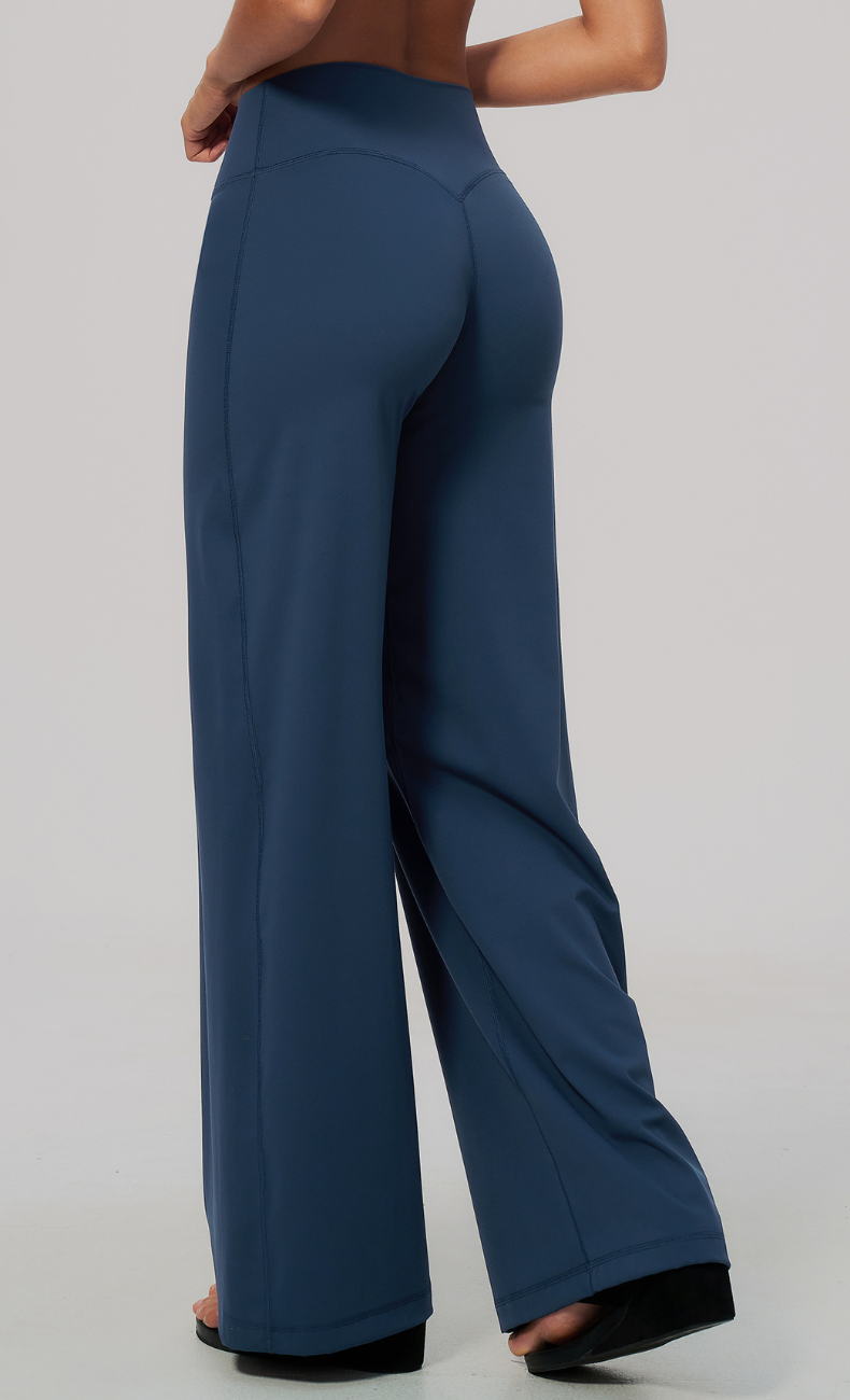Tessa No Front Seam Wide Leg Pant