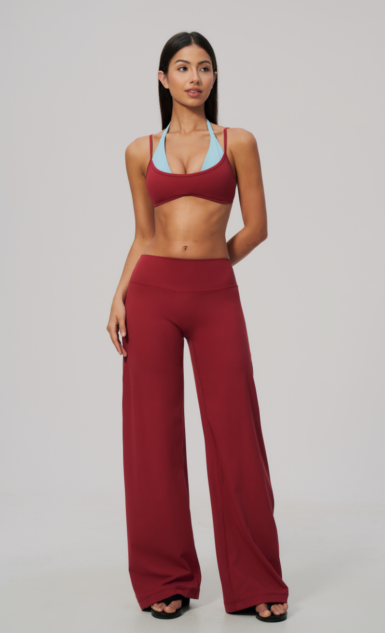 Tessa No Front Seam Wide Leg Pant