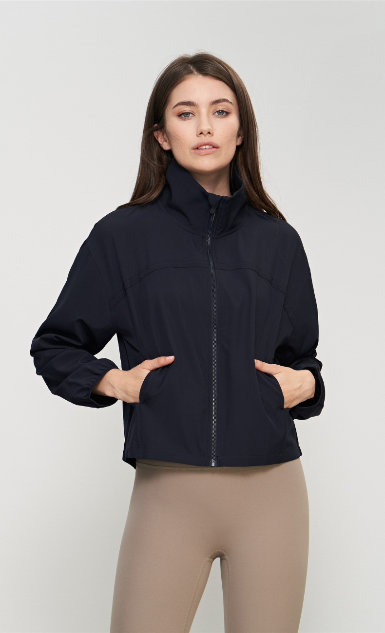 Lena Pocketable UV Protective Jacket - WOO YOGA