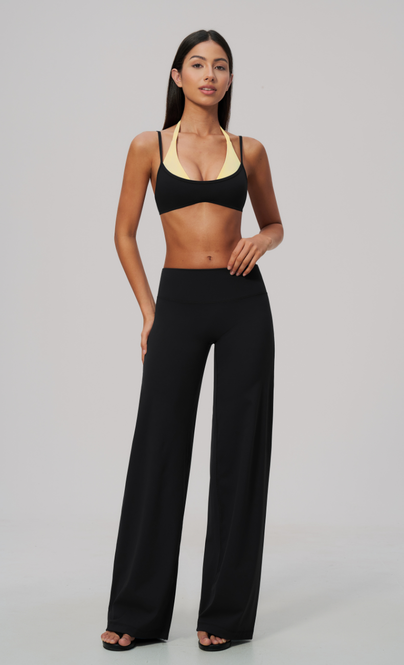 Tessa No Front Seam Wide Leg Pant
