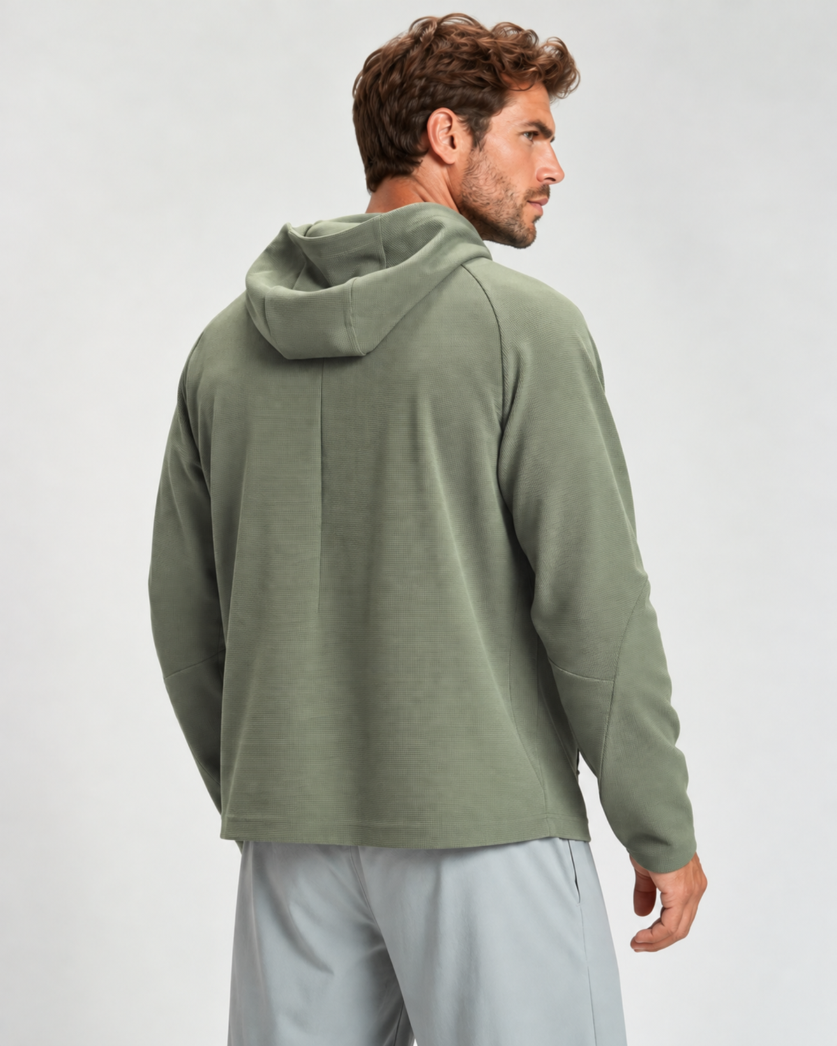 Everyday Ease Waffle Men's Full-Zip Hoodie