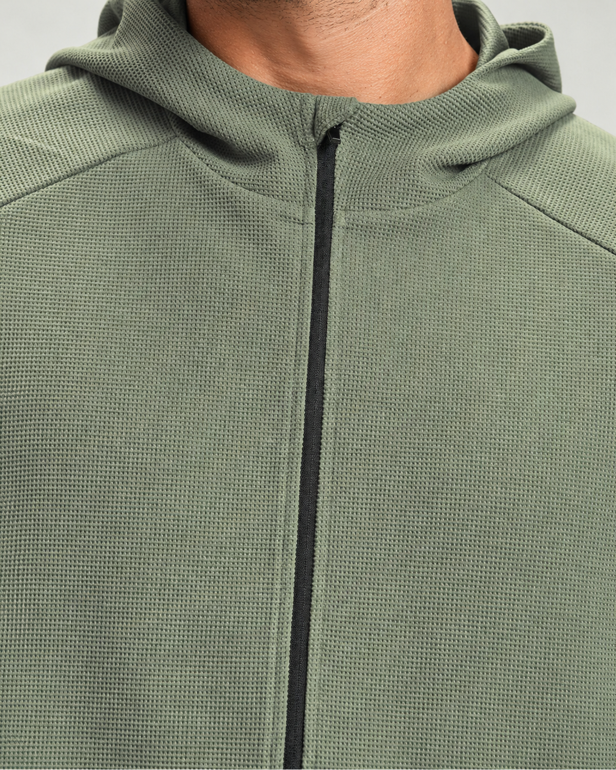 Everyday Ease Waffle Men's Full-Zip Hoodie