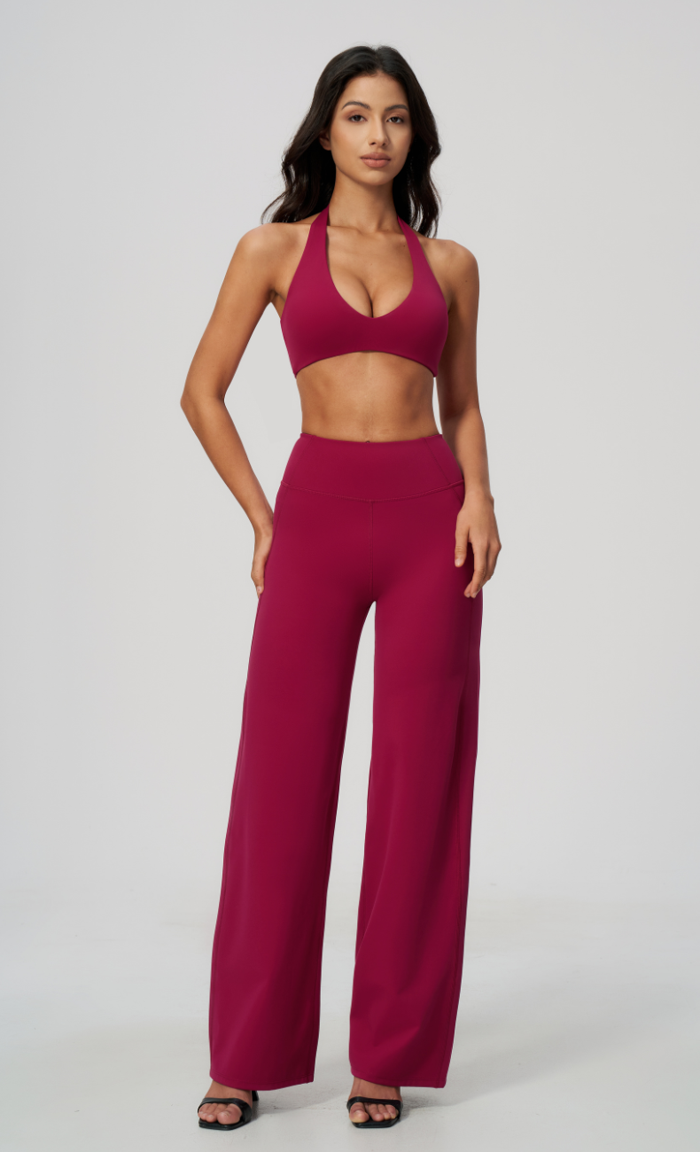Dolce High Waisted Wide Leg Pant