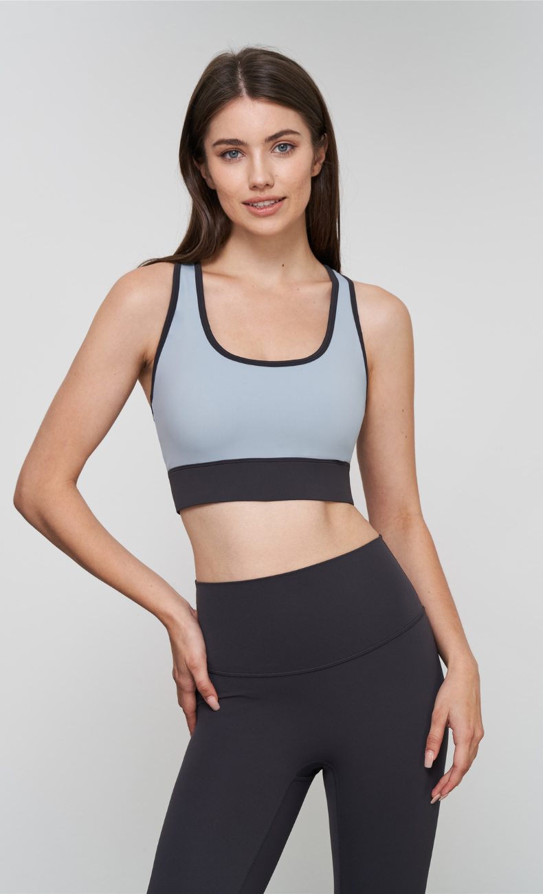 Clara Open Back Sports Bra - WOO YOGA