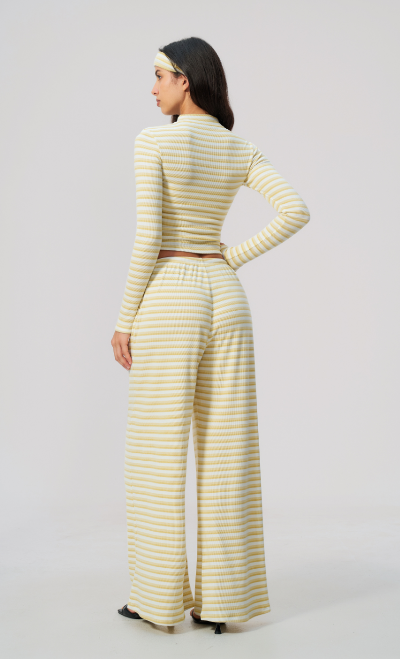 Alix Striped 3-Piece Lounge Set