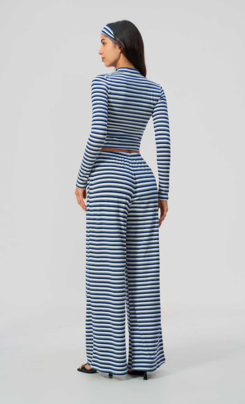 Alix Striped 3-Piece Lounge Set