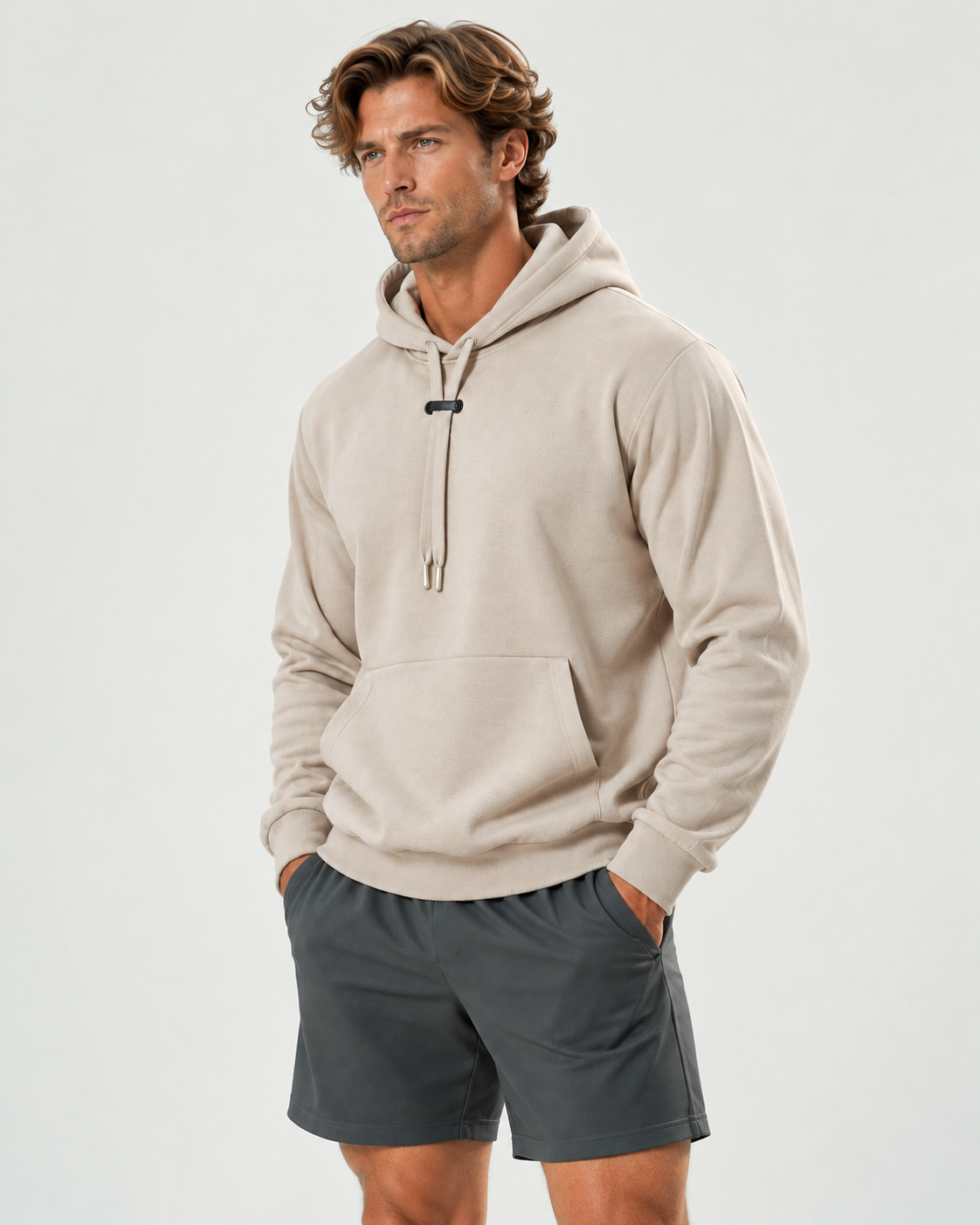 Everyday Ease Cotton Blend Men's Hoodie