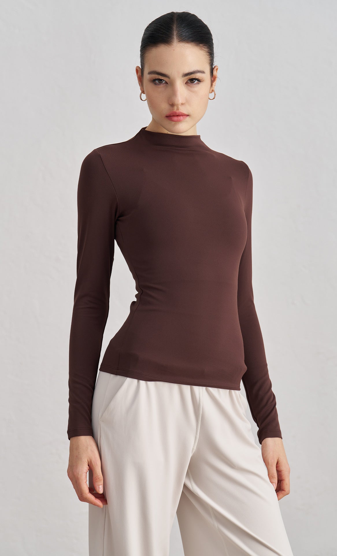 Madeleine High-Stretch Fitness Long Sleeve