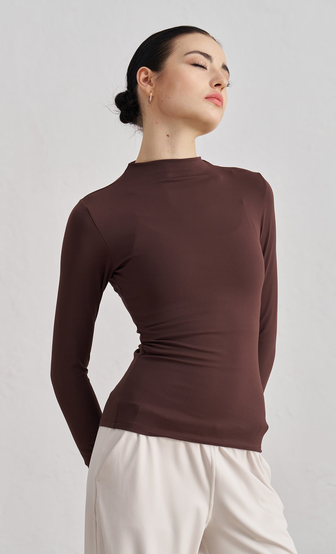 Madeleine High-Stretch Fitness Long Sleeve