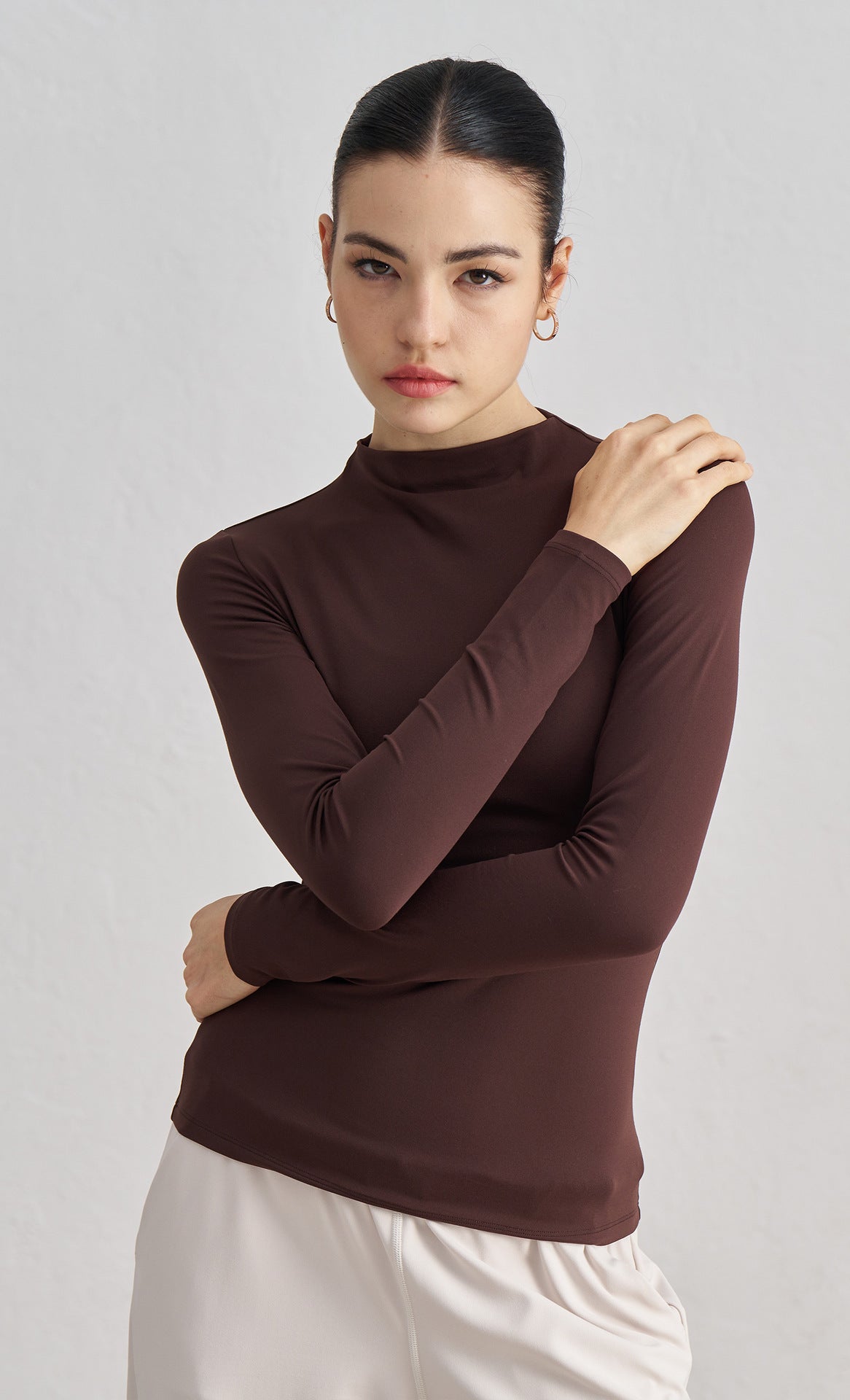 Madeleine High-Stretch Fitness Long Sleeve