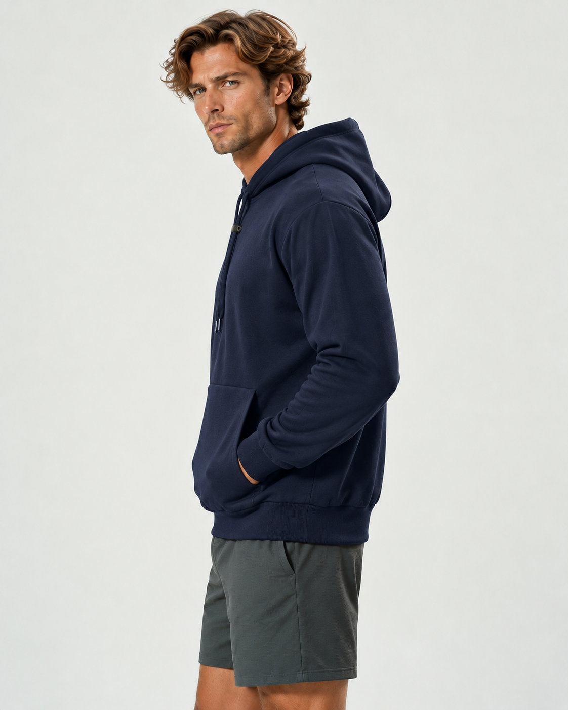 Everyday Ease Cotton Blend Men's Hoodie