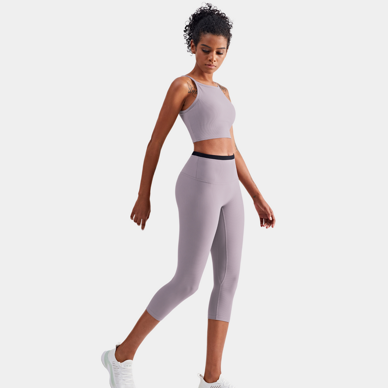 Olivia Ribbed High-Waist Legging