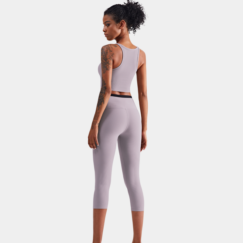 Olivia Ribbed High-Waist Legging