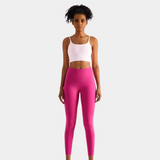 Sophia HIGH-WAIST Yoga Legging - Pink Lychee