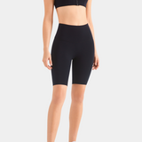 Lily 8" Seamless  High-waist Short - Black