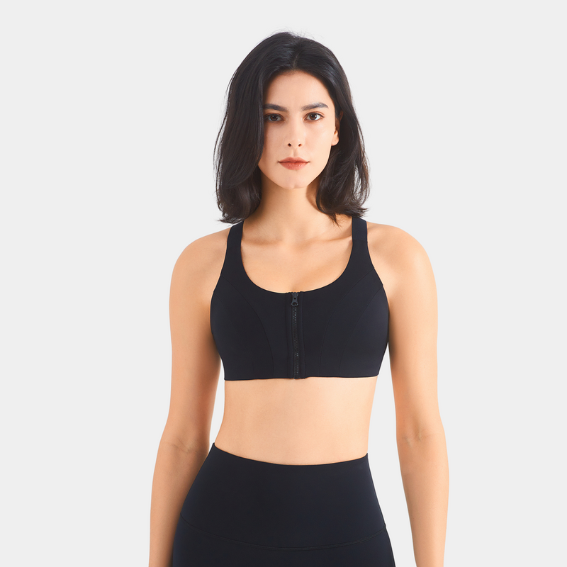 Lily Seamless Bra - Black